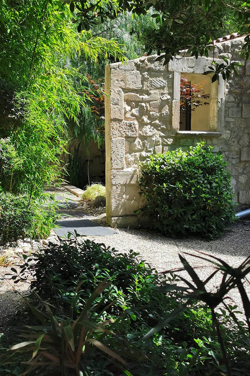Aménagement jardin Japonais Paysager Avignon Châteaurenard Saint Remy Provence